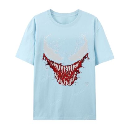 Unisex-Adult Ultra Cotton Washed T-Shirt Graphic  BIG FACE VENOM TEE
