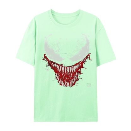 Unisex-Adult Ultra Cotton Washed T-Shirt Graphic  BIG FACE VENOM TEE