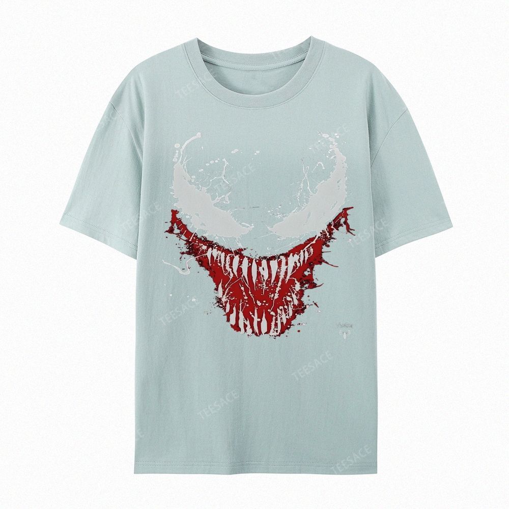 Unisex-Adult Ultra Cotton Washed T-Shirt Graphic  BIG FACE VENOM TEE