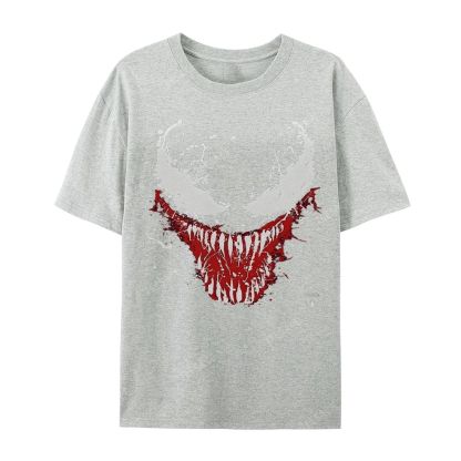 Unisex-Adult Ultra Cotton Washed T-Shirt Graphic  BIG FACE VENOM TEE