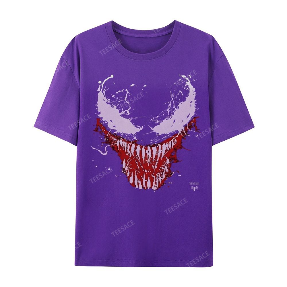 Unisex-Adult Ultra Cotton Washed T-Shirt Graphic  BIG FACE VENOM TEE