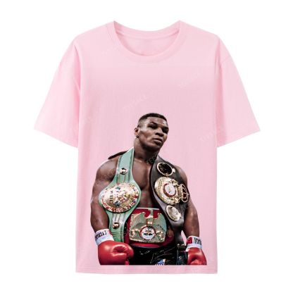 Unisex Casual Cotton Short Sleeve T-Shirt MIKE TYSON 11.18 TEE