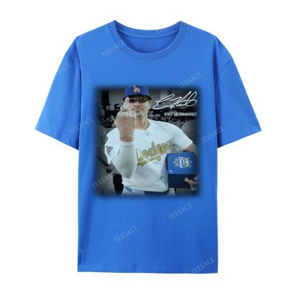 Unisex-Adult Casual Short Sleeve T-Shirt KIKE HERNANDEZ TEE