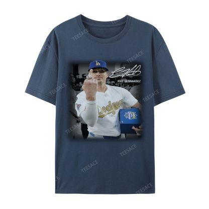 Unisex-Adult Casual Short Sleeve T-Shirt KIKE HERNANDEZ TEE