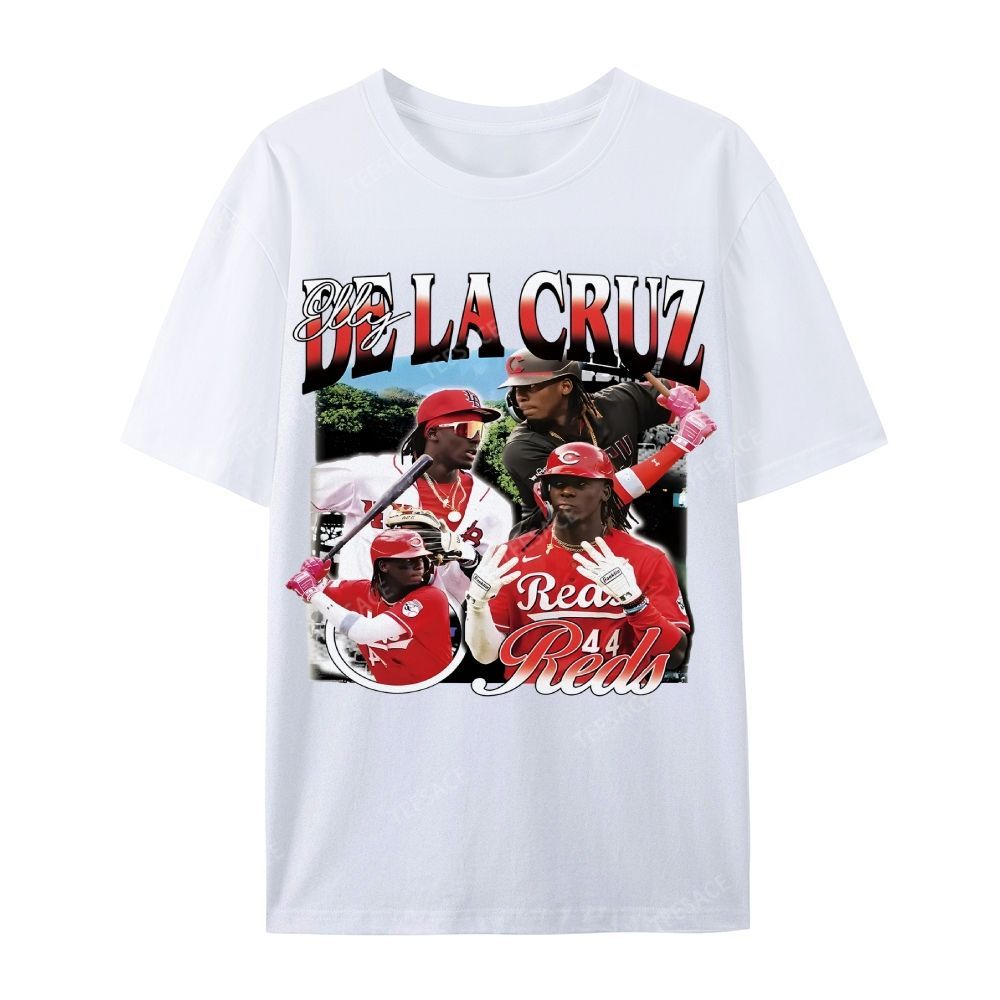 Unisex Casual Cotton Short Sleeve T-Shirt ELLY DE LA CRUZ TEE