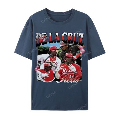 Unisex Casual Cotton Short Sleeve T-Shirt ELLY DE LA CRUZ TEE