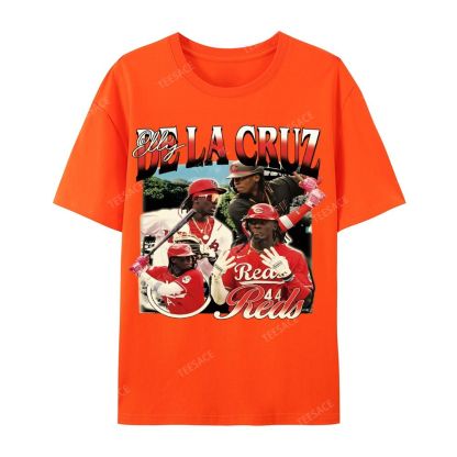 Unisex Casual Cotton Short Sleeve T-Shirt ELLY DE LA CRUZ TEE