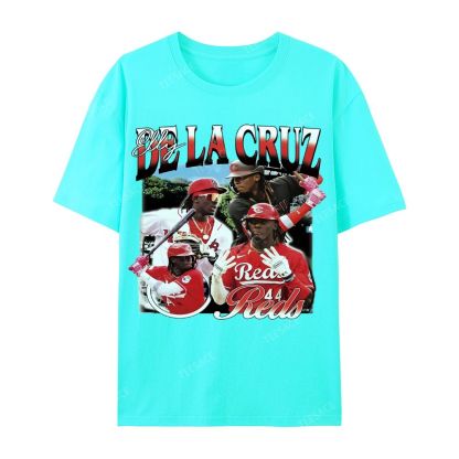 Unisex Casual Cotton Short Sleeve T-Shirt ELLY DE LA CRUZ TEE