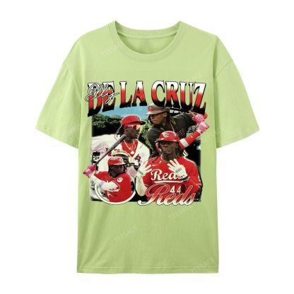Unisex Casual Cotton Short Sleeve T-Shirt ELLY DE LA CRUZ TEE