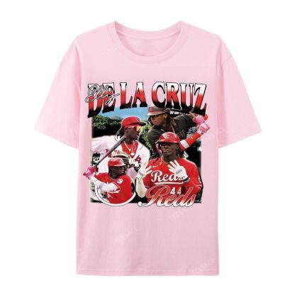 Unisex Casual Cotton Short Sleeve T-Shirt ELLY DE LA CRUZ TEE