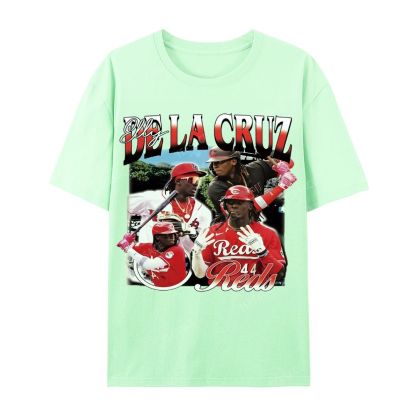 Unisex Casual Cotton Short Sleeve T-Shirt ELLY DE LA CRUZ TEE