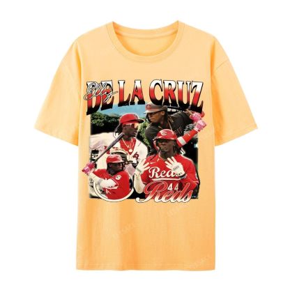 Unisex Casual Cotton Short Sleeve T-Shirt ELLY DE LA CRUZ TEE