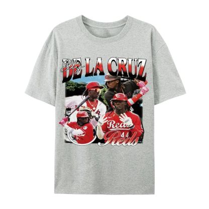 Unisex Casual Cotton Short Sleeve T-Shirt ELLY DE LA CRUZ TEE