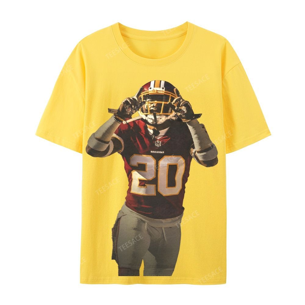 Washington Redskins Unisex Casual Cotton Short Sleeve T-Shirt