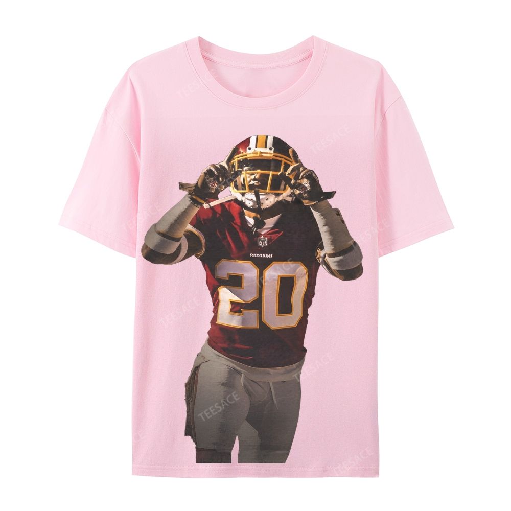 Washington Redskins Unisex Casual Cotton Short Sleeve T-Shirt