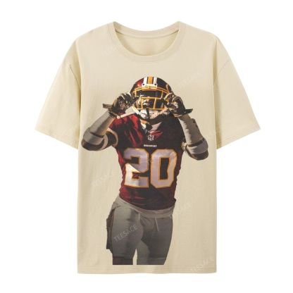 Washington Redskins Unisex Casual Cotton Short Sleeve T-Shirt