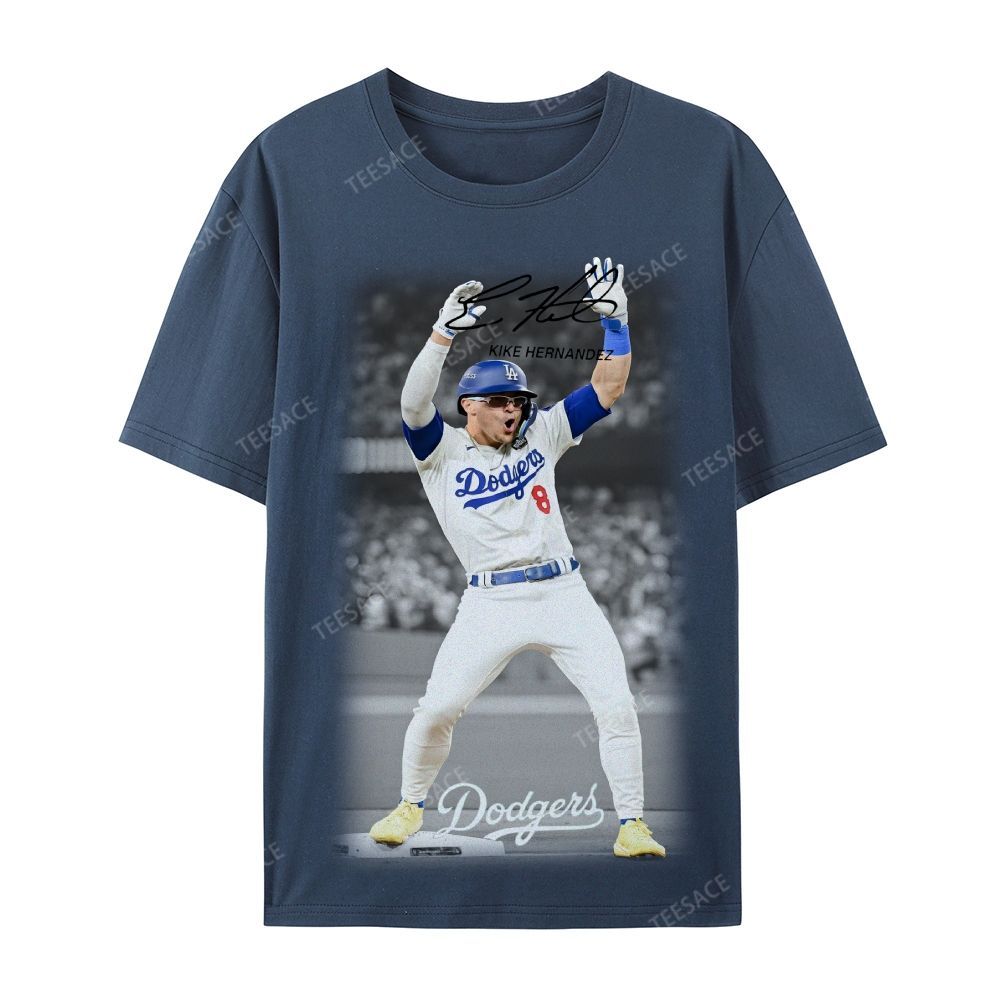 KIKE HERNANDEZ Tee Unisex Casual Cotton Short Sleeve T-Shirt