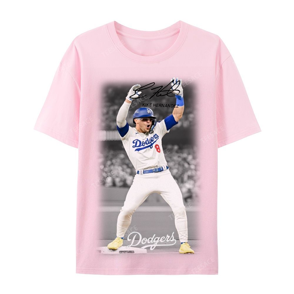 KIKE HERNANDEZ Tee Unisex Casual Cotton Short Sleeve T-Shirt