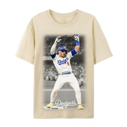 KIKE HERNANDEZ Tee Unisex Casual Cotton Short Sleeve T-Shirt