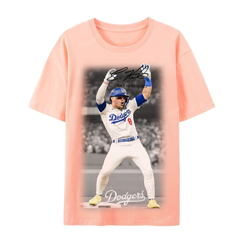 KIKE HERNANDEZ Tee Unisex Casual Cotton Short Sleeve T-Shirt