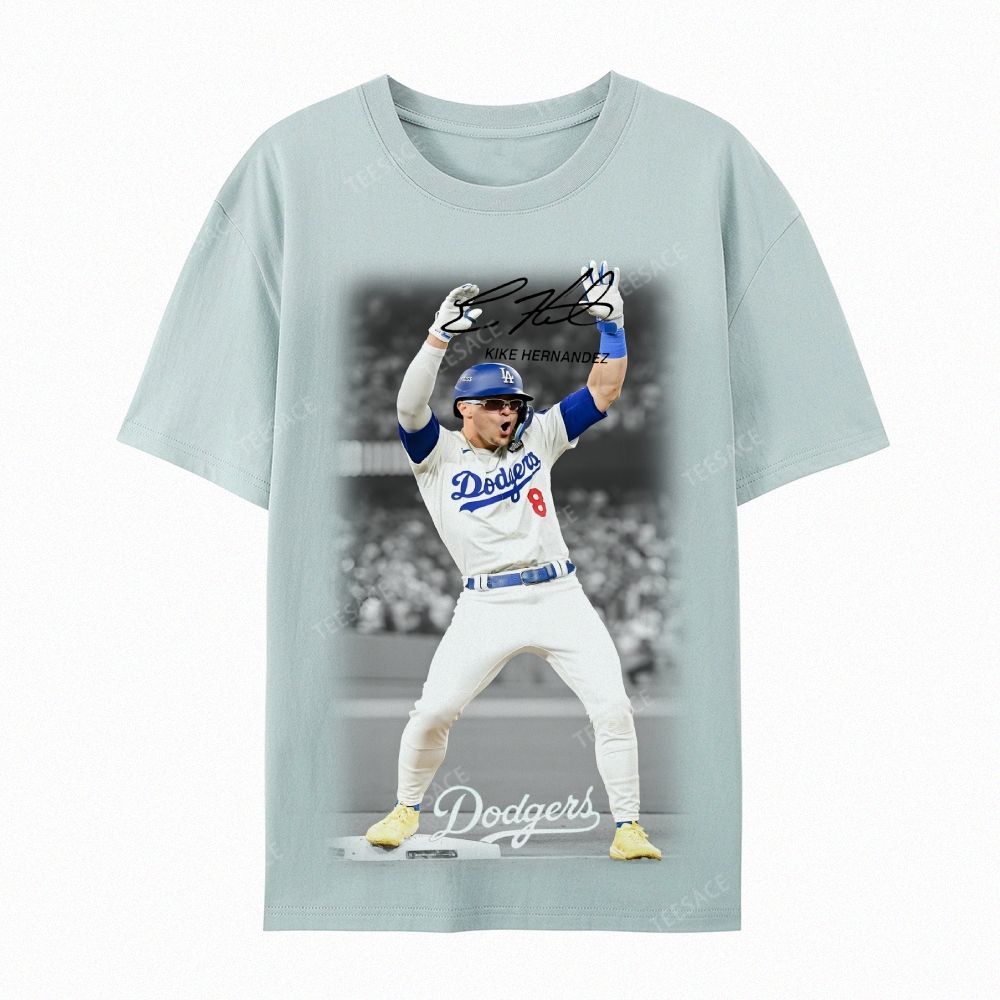 KIKE HERNANDEZ Tee Unisex Casual Cotton Short Sleeve T-Shirt