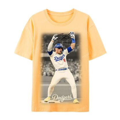 KIKE HERNANDEZ Tee Unisex Casual Cotton Short Sleeve T-Shirt