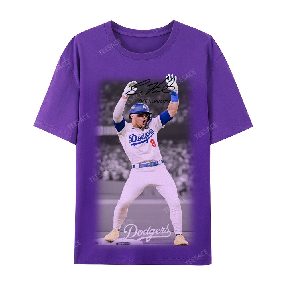 KIKE HERNANDEZ Tee Unisex Casual Cotton Short Sleeve T-Shirt