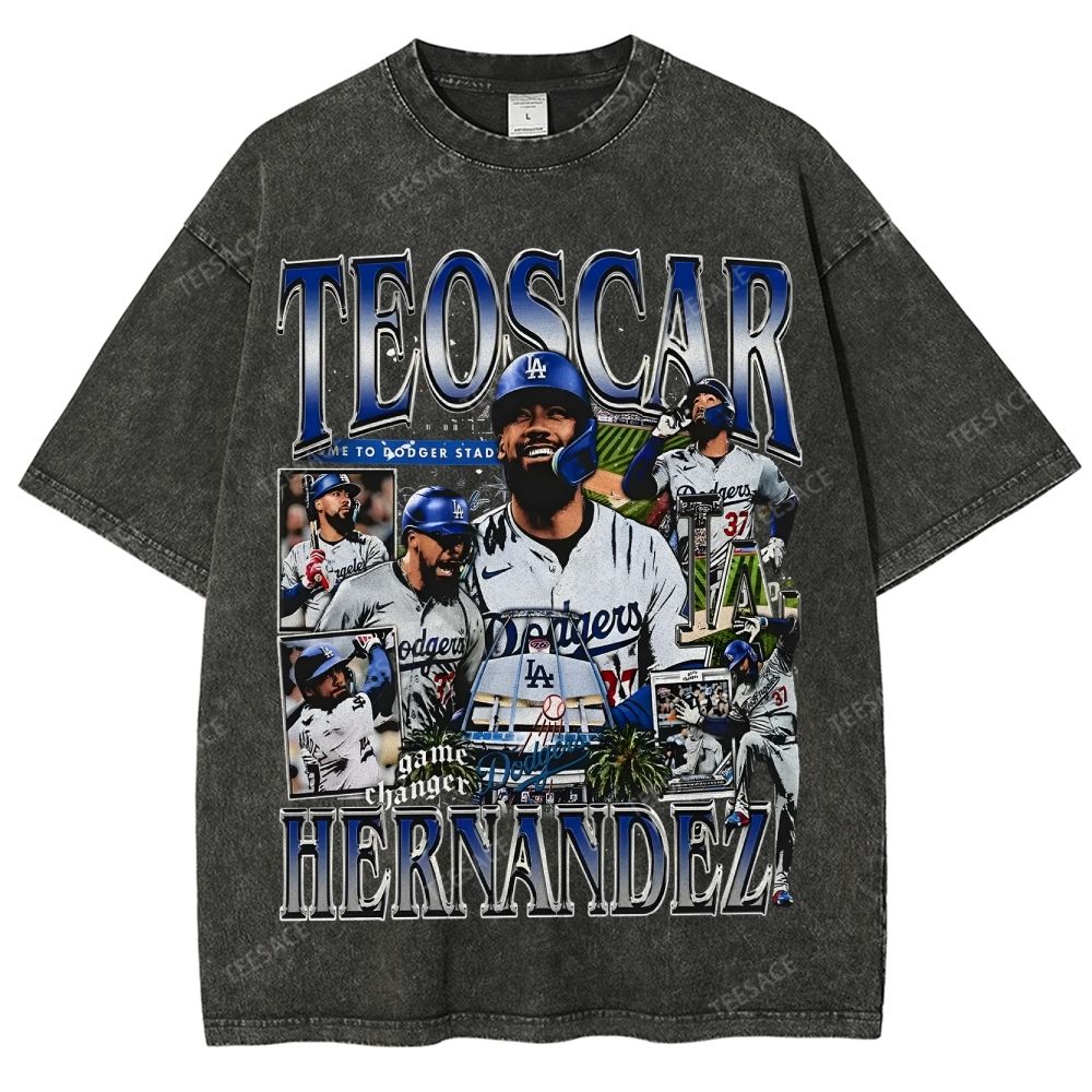 Unisex-Adult Ultra Cotton Washed T-Shirt Graphic TEOSCAR HERNANDEZ TEE
