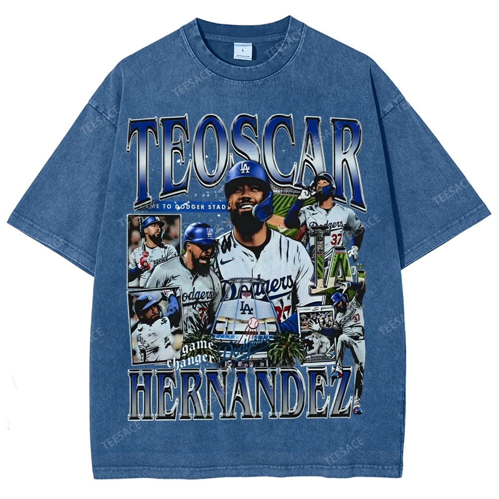 Unisex-Adult Ultra Cotton Washed T-Shirt Graphic TEOSCAR HERNANDEZ TEE