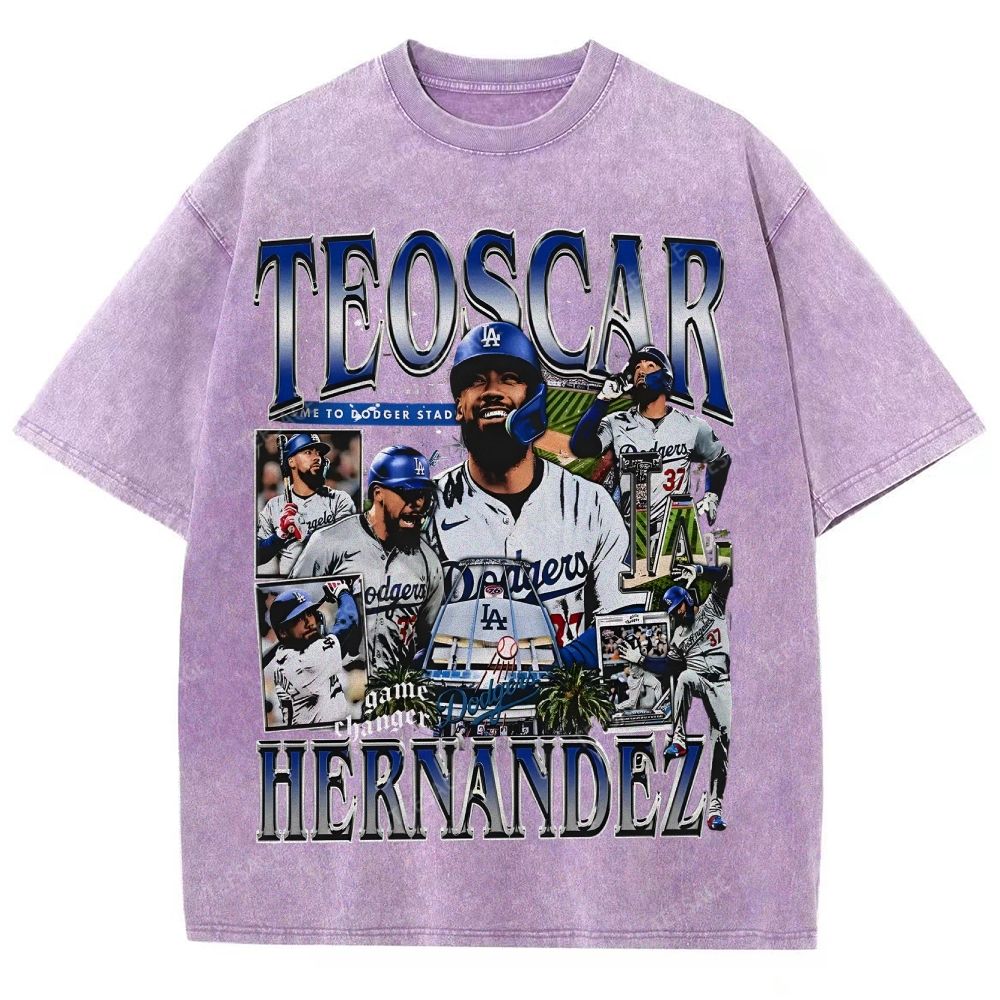 Unisex-Adult Ultra Cotton Washed T-Shirt Graphic TEOSCAR HERNANDEZ TEE