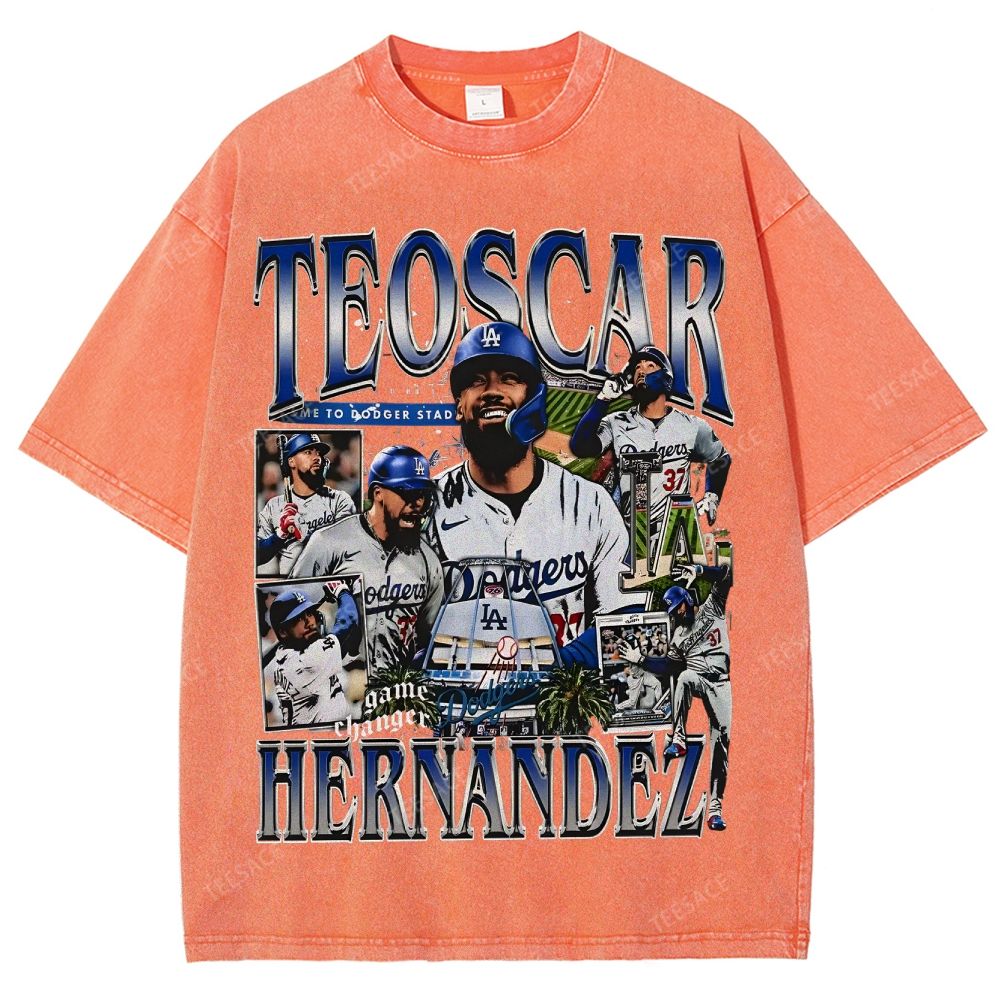 Unisex-Adult Ultra Cotton Washed T-Shirt Graphic TEOSCAR HERNANDEZ TEE
