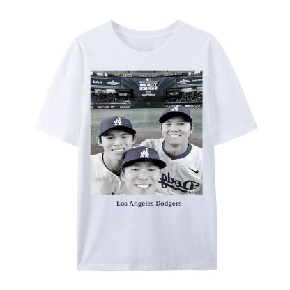 2025 dodgers new V2 tee Casual Short Sleeve T-Shirt 