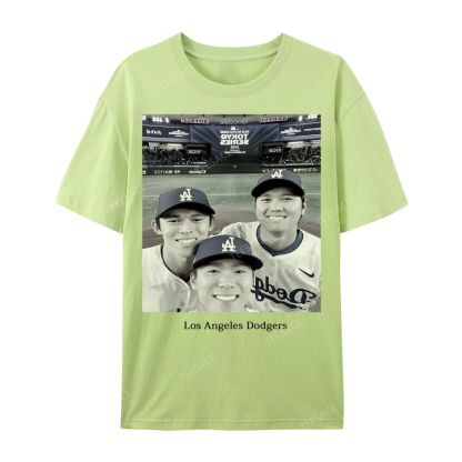 2025 dodgers new V2 tee Casual Short Sleeve T-Shirt 