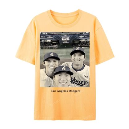 2025 dodgers new V2 tee Casual Short Sleeve T-Shirt 