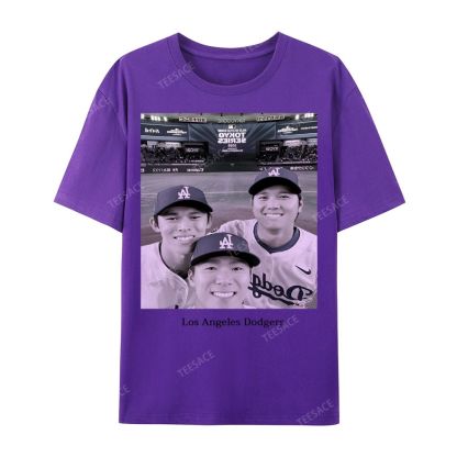 2025 dodgers new V2 tee Casual Short Sleeve T-Shirt 