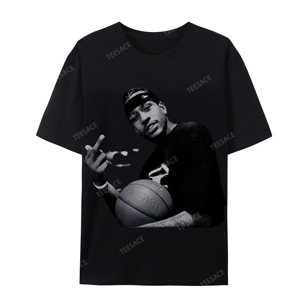 ALLEN IVERSON Tee Cotton Short Sleeve T-Shirt
