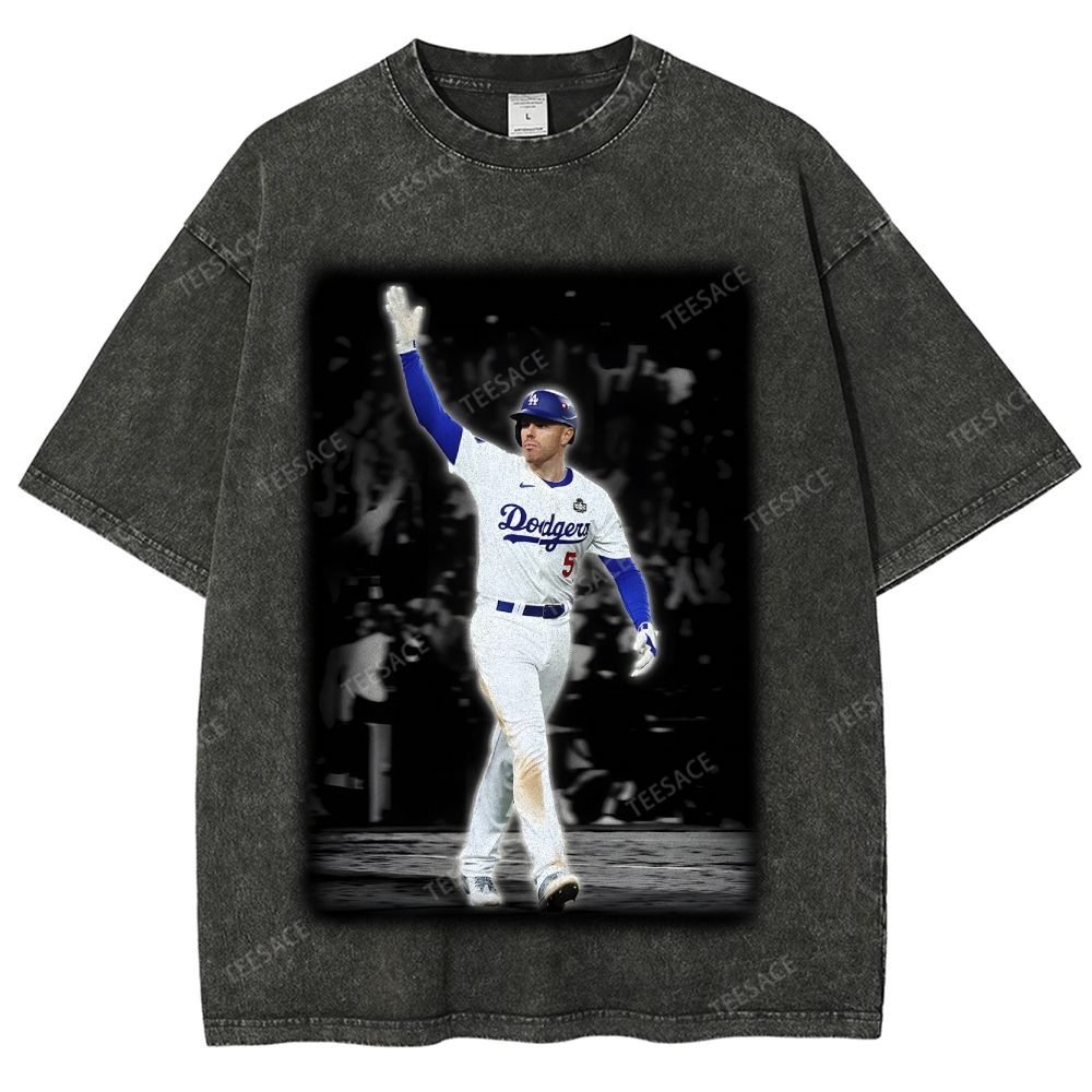 Unisex Fit Washed T-Shirt FREDDIE WALK-OFF Tee