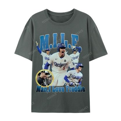 FREDDIE FREEMAN Tee Unisex Casual Cotton Short Sleeve T-Shirt