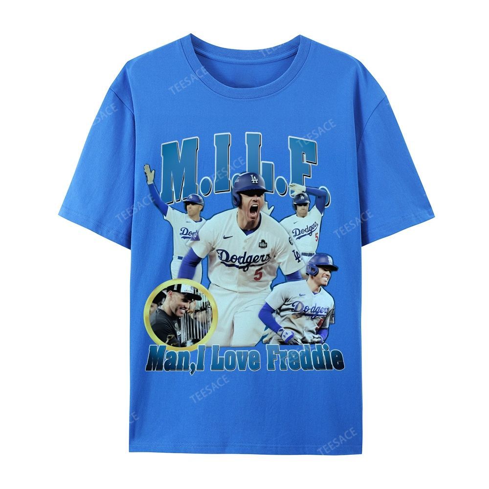 FREDDIE FREEMAN Tee Unisex Casual Cotton Short Sleeve T-Shirt