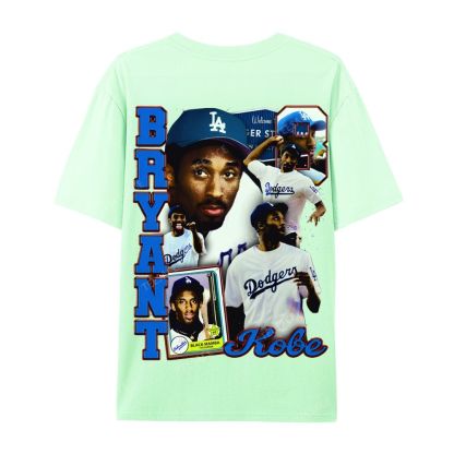 "Kobe in LA" Big Face Bling Cotton T-Shirt