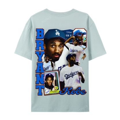 "Kobe in LA" Big Face Bling Cotton T-Shirt