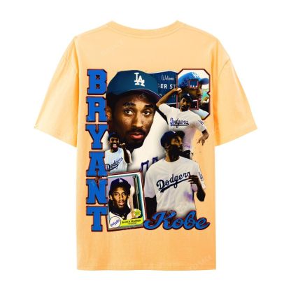 "Kobe in LA" Big Face Bling Cotton T-Shirt