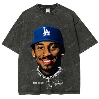 "Kobe in LA" Big Face Bling T-Shirt