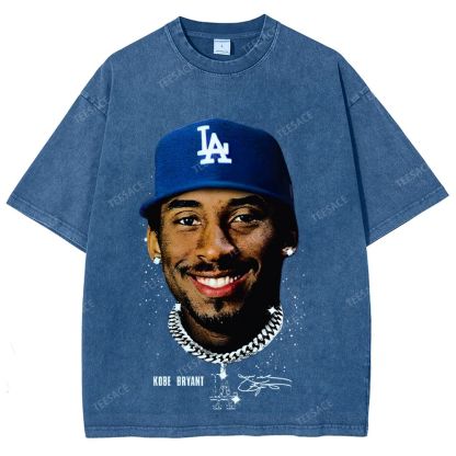 "Kobe in LA" Big Face Bling T-Shirt