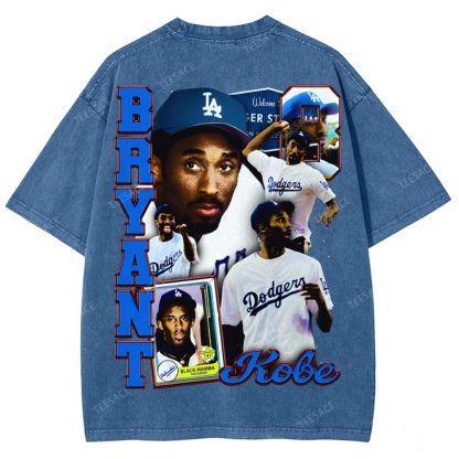 "Kobe in LA" Big Face Bling T-Shirt