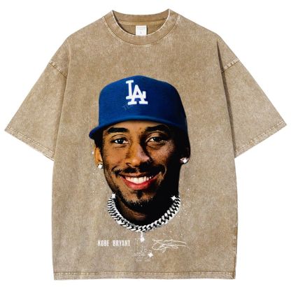 "Kobe in LA" Big Face Bling T-Shirt