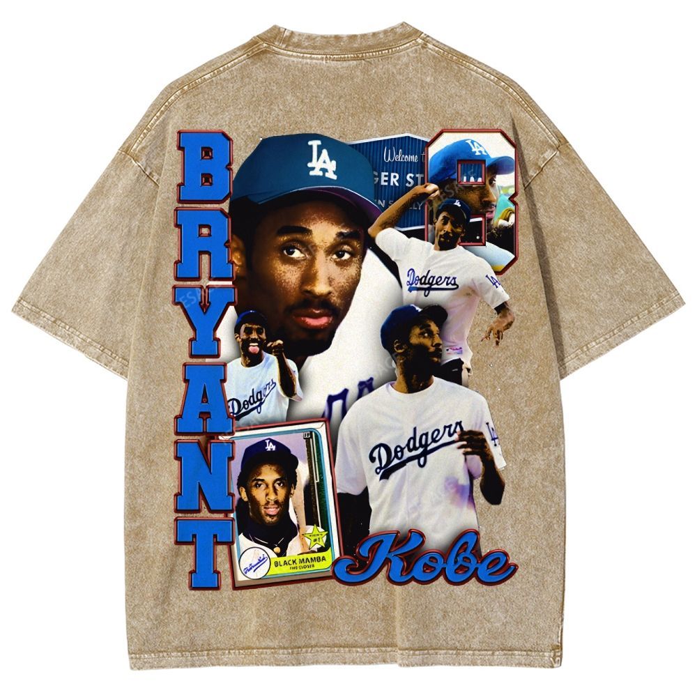 "Kobe in LA" Big Face Bling T-Shirt