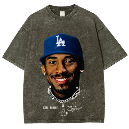 "Kobe in LA" Big Face Bling T-Shirt