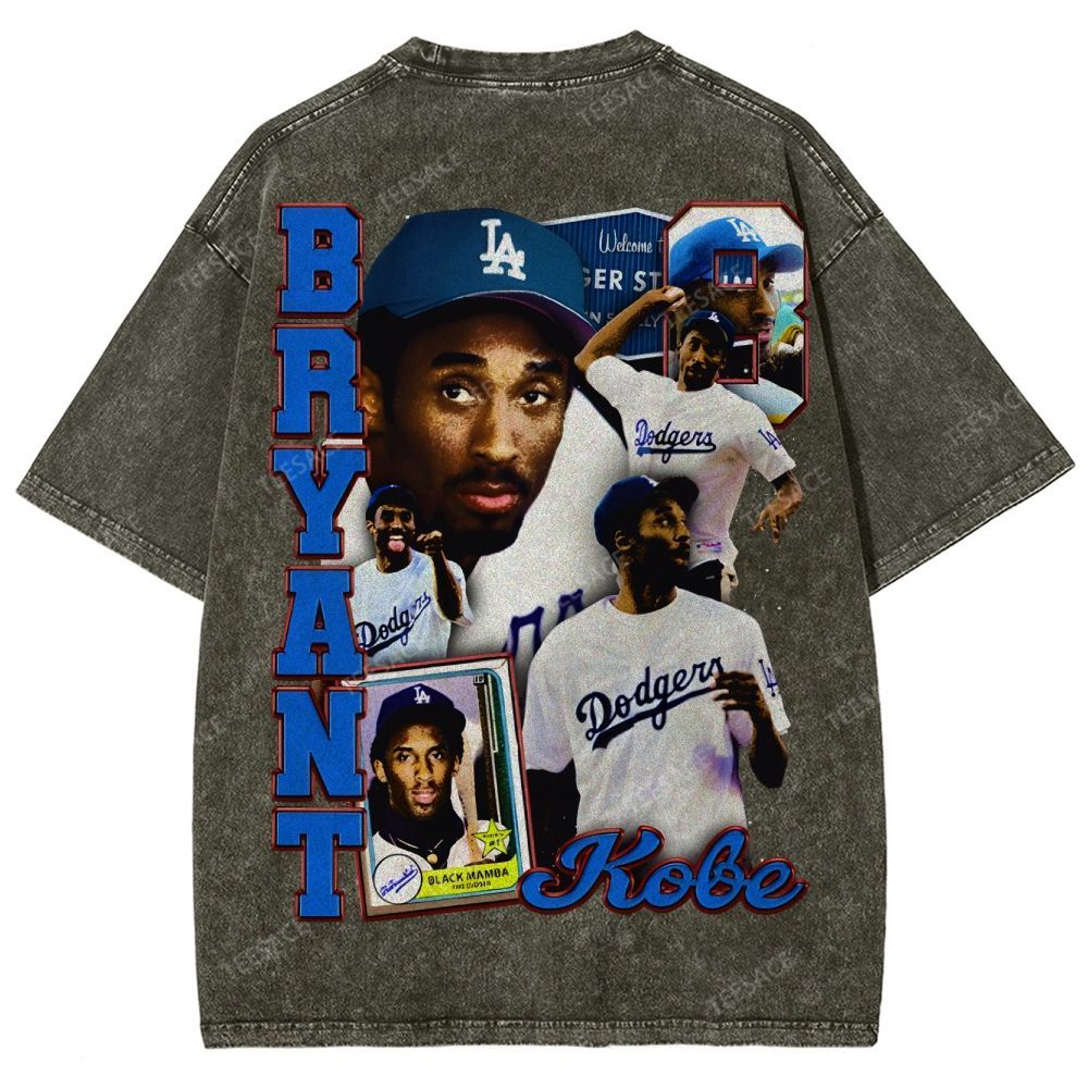 "Kobe in LA" Big Face Bling T-Shirt