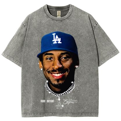 "Kobe in LA" Big Face Bling T-Shirt